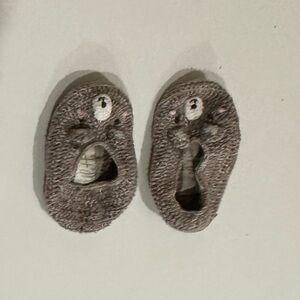 Cozy Brown Kids Slippers